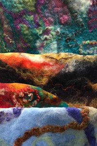 Molly Williams felt bowl workshop