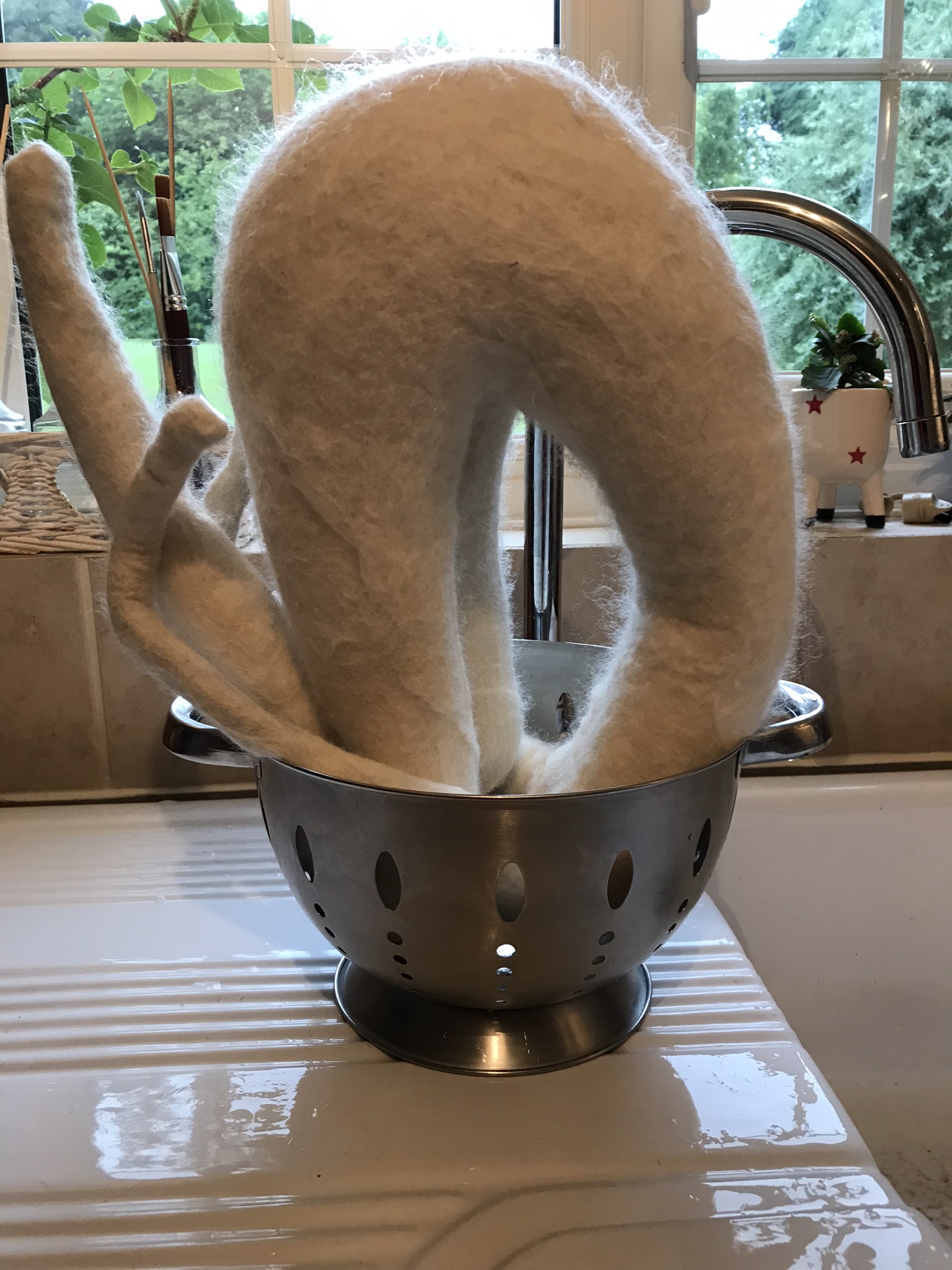 Molly Williams sculpture figure workshop