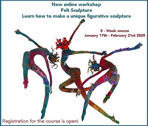 Online Felt Workshops Molly Williams