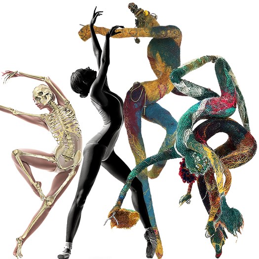 Contemporary Dancer wet felt sculpture online workshop begins February 7th 2025